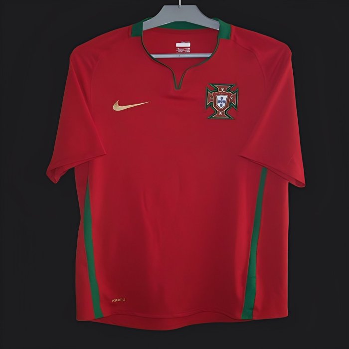 Retro 2008 Portugal Home Jersey