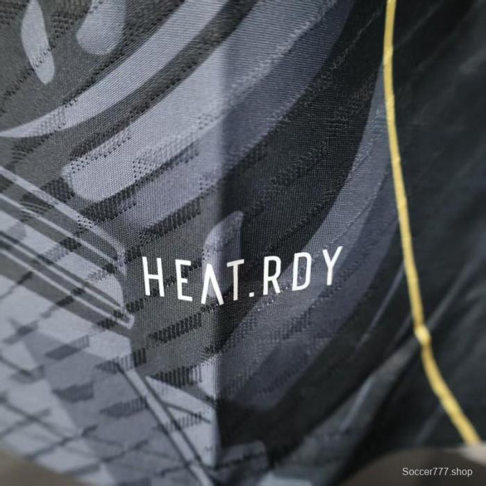 Player Version 2025 Mexico Black with Eagle Feather Pattern Jersey