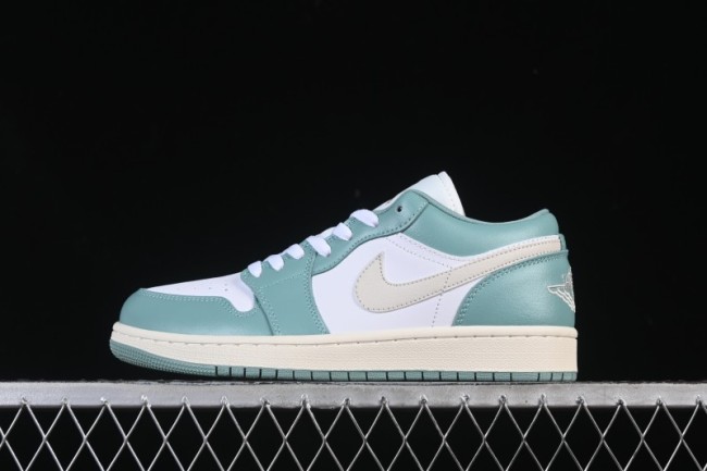 Nike Air Jordan 1 Low AJ1 Fresh Mint Green Low-Top Casual Skate Shoes DC0774-138