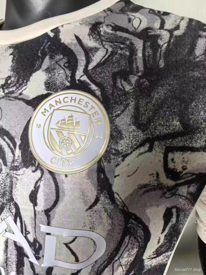 Player Version 25/26 Manchester City 2026 'Year of the Horse' Special Jersey