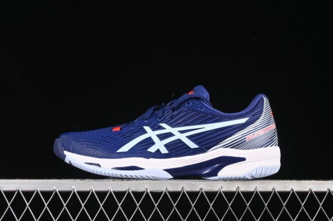 Asics Solution Speed FF 2 Retro Breathable Cushioned Casual Running Shoes - 1042A136-404