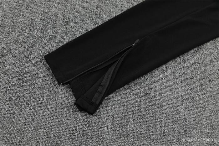 25/26 AC Milan Red Camouflage Half Zipper Jacket+Long Pants