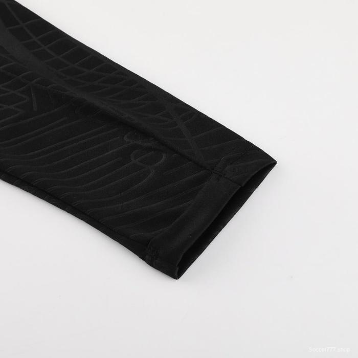 25/26 Chelsea Black Half Zipper Jacket+Long Pants