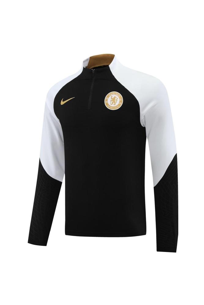 25/26 Chelsea Black Half Zipper Jacket+Long Pants