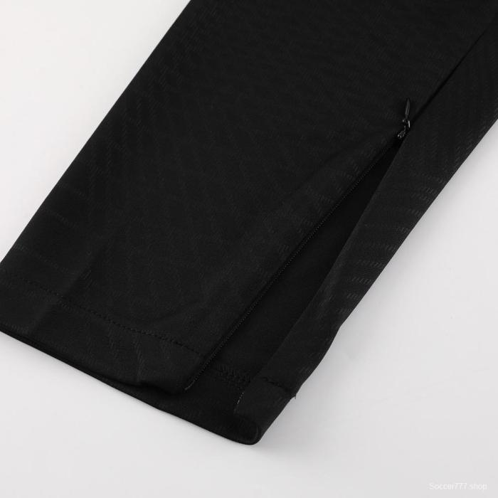 25/26 Chelsea Black Half Zipper Jacket+Long Pants