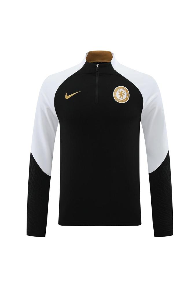 25/26 Chelsea Black Half Zipper Jacket+Long Pants