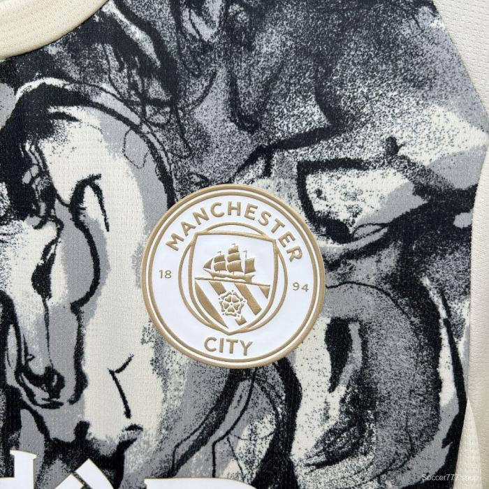 2025/26 Mens Manchester City Year Of The Horse Special Edition Jersey