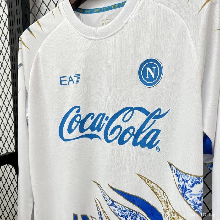 2025/26 Mens Napoli Pre-Match Long Sleeve Jersey