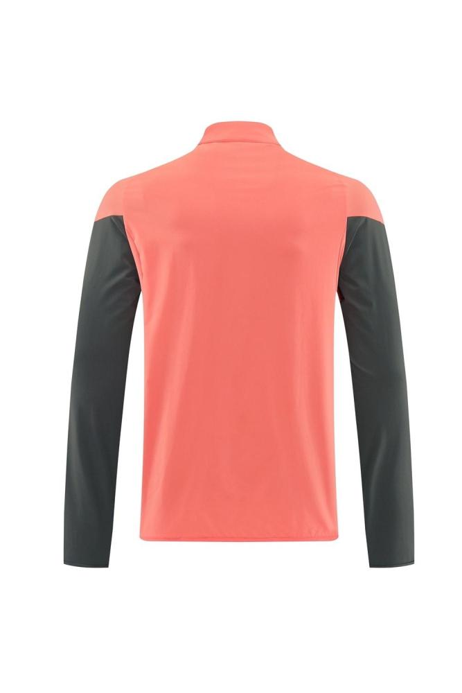 25/26 Bayern Munich Orange S-3XL Half Zipper Jacket+Long Pants