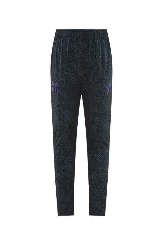 25/26 Barcelona Black S-3XL Half Zipper Jacket+Long Pants