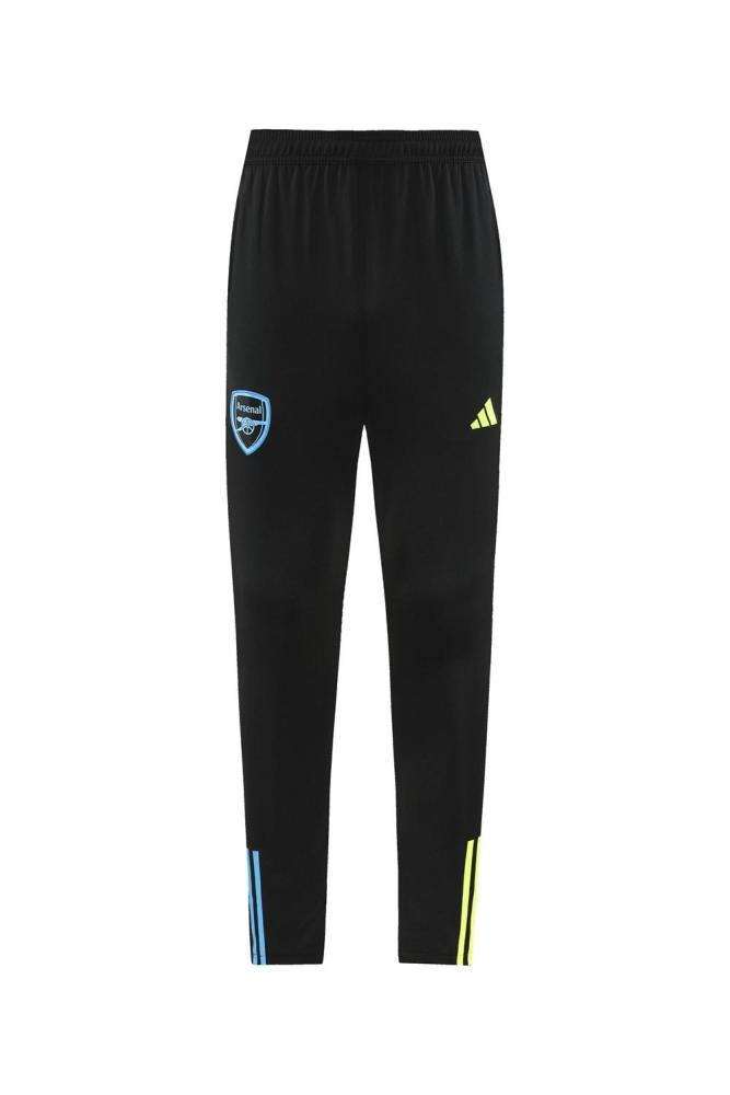 23/24 Arsenal Black S-2XL Half Zipper Jacket+Long Pants
