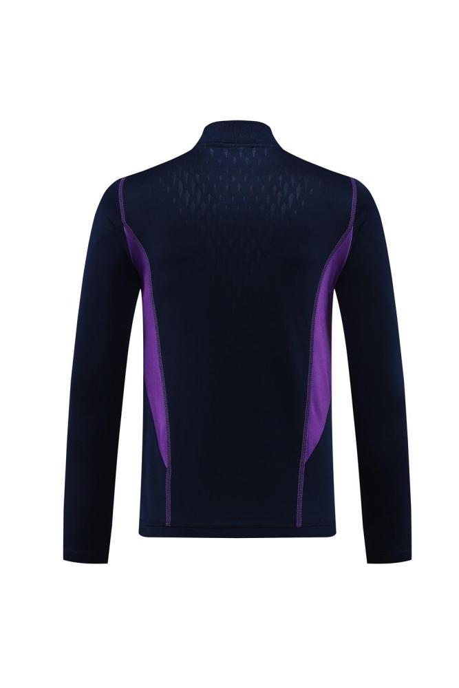 23/24 Argentina Royal Blue S-2XL Half Zipper Jacket+Long Pants