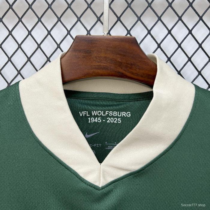 2025/26 Mens Wolfsburg Maillot Stadium Jersey