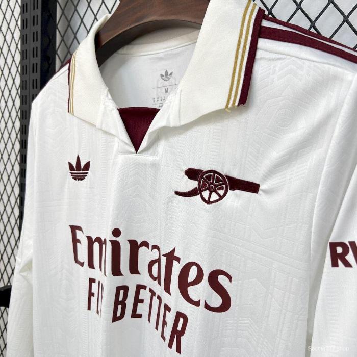 2025/26 Mens Arsenal Third Long Sleeve Jersey