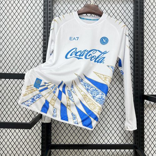 2025/26 Mens Napoli Pre-Match Long Sleeve Jersey