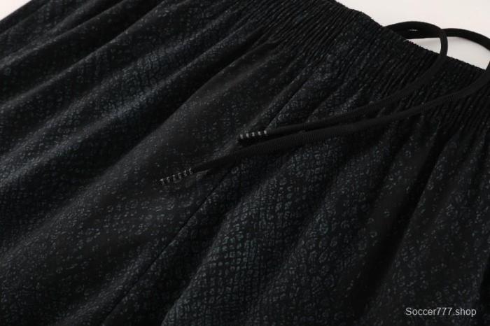 25/26 Barcelona Black S-3XL Half Zipper Jacket+Long Pants