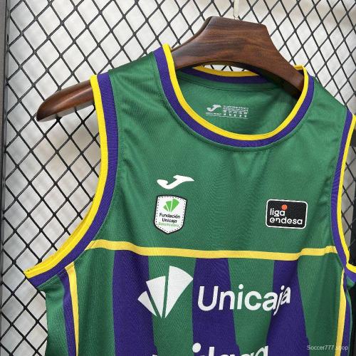 2025/26 Mens Malaga Baloncesto Home Basketball Jersey