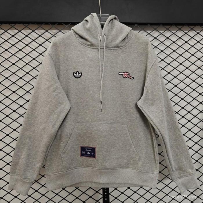 25/26 Arsenal Embroidered Logo Hoodie 7 Colors