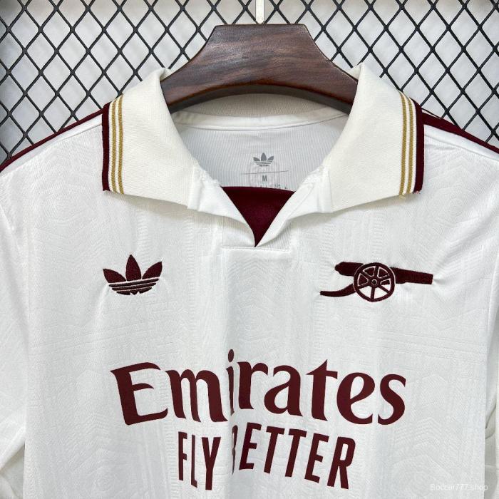 2025/26 Mens Arsenal Third Long Sleeve Jersey