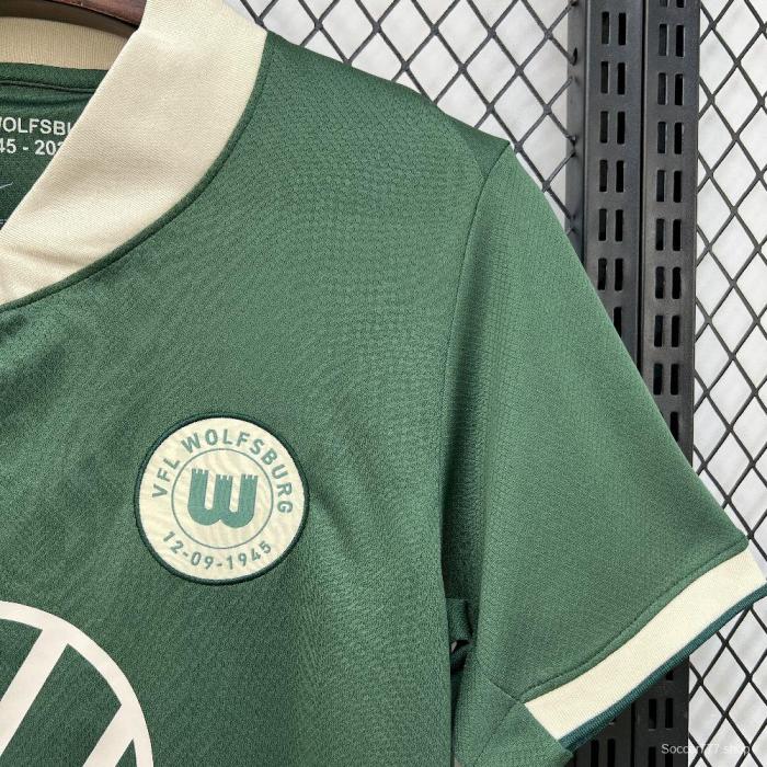 2025/26 Mens Wolfsburg Maillot Stadium Jersey