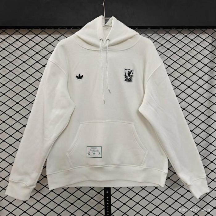 25/26 Liverpool Embroidered LogoHoodie 7 Colors