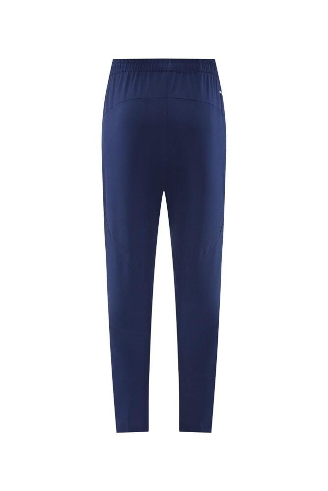 2025 Adidas Royal Blue Half Zipper Jacket+Long Pants S-2XL