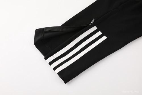 23/24 Turkey Black S-2XL Half Zipper Jacket+Long Pants