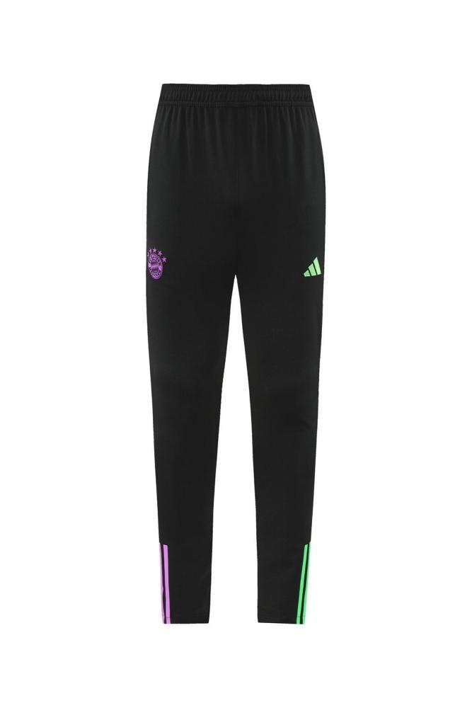 23/24 Bayern Munich Black S-2XL Half Zipper Jacket+Long Pants