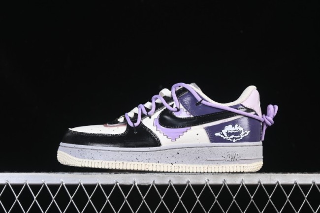 Nike Air Force 1 '07 Low Pixel Cloud Tracking Casual Sports Sneakers - CJ0304-106