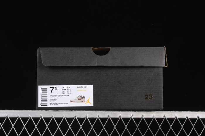 Nike Air Jordan Legacy 312 Low Retro Sneakers with Triple Strap Design - IB8856-121