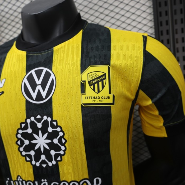 Player Version 25/26 Al-Ittihad Home Jersey