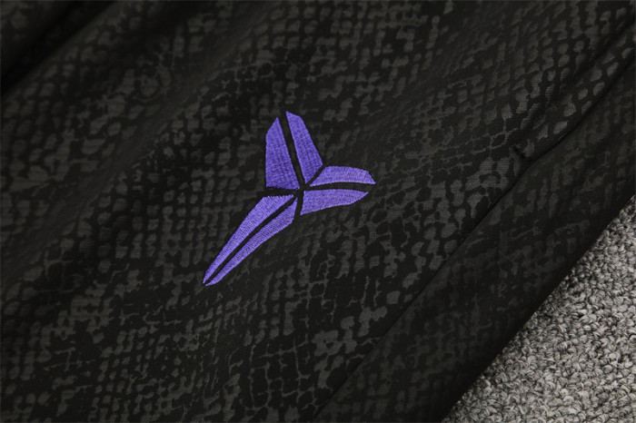 25/26 Barcelona Purple Joint Edition Half Zipper Jacket+Long Pants