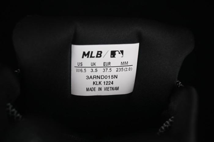 New York Yankees MLB Dome Runner Thick Sole Hollow Out Height Increasing Casual Running Shoes - 3ARND015N50BKS