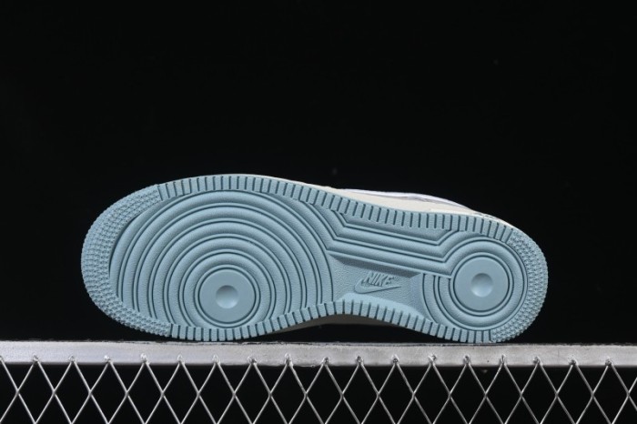 Nike Air Force 1'07 Low Gucci Collaboration Gray Blue Casual Sneakers - YF9511-800