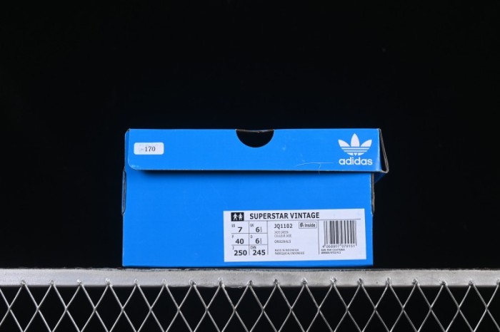 Adidas Originals Superstar Vintage Shell Toe Casual Sneakers - JQ1102