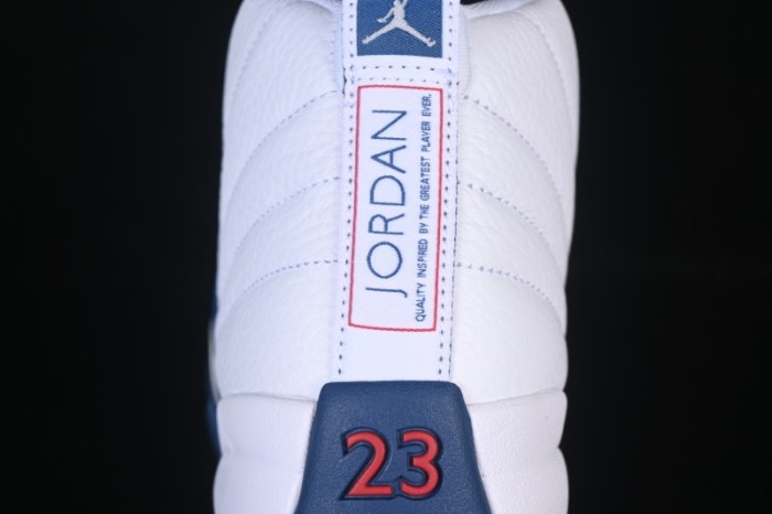 Nike Air Jordan 12 Retro French Blue And White Basketball Shoes - CT8013-114