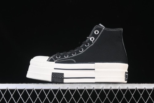 Rick Owens Drkshdw Converse Chuck 70 High Top Platform Casual Canvas Shoes - A06754C