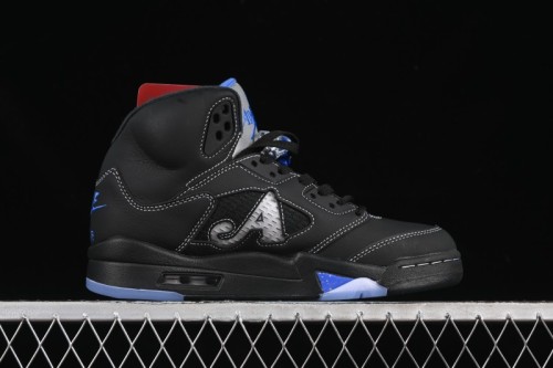 Nike Awake NY x Air Jordan 5 Black Metallic Basketball Shoes - DV4982-004