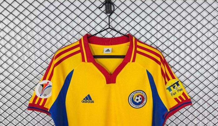 Retro 2000 Romania Home Jersey