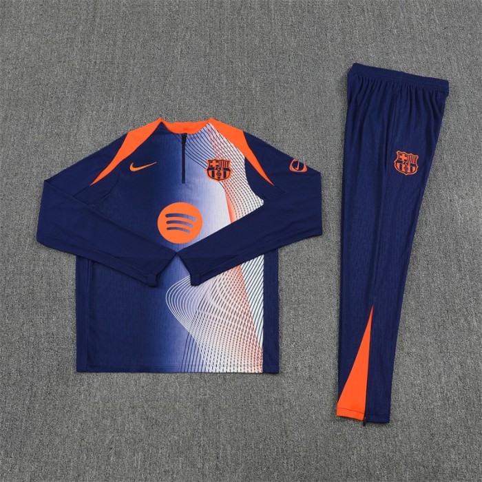 25/26 Barcelona Blue Orange Camouflage T90 Short Sleeve Jersey+Shorts