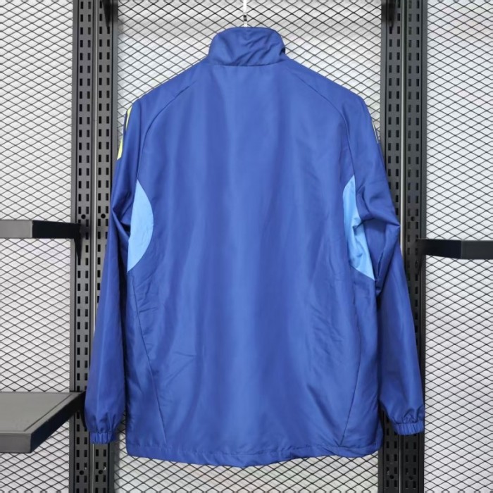 25/26 Club America Blue Windbreaker (with Inner Lining)