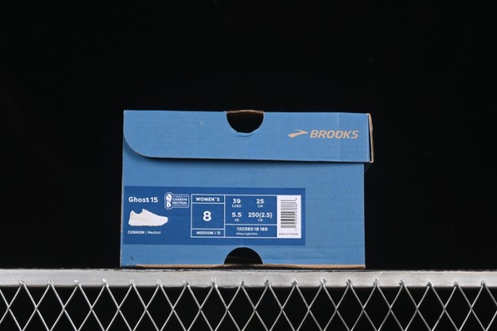 Brooks Ghost 15 Low-Cut Breathable Cushioned Support Casual Running Shoes - 1203801B189