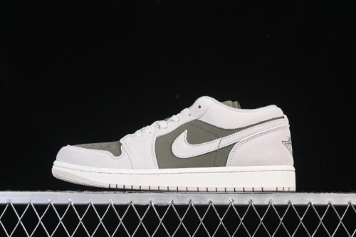 Nike Air Jordan 1 Low AJ1 Mint Green Low-top Casual Lifestyle Sneakers - HV4089-201