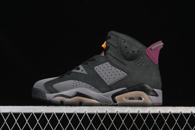 Nike Air Jordan 6 Retro Bordeaux Premium Suede Sneakers - CT8529-063