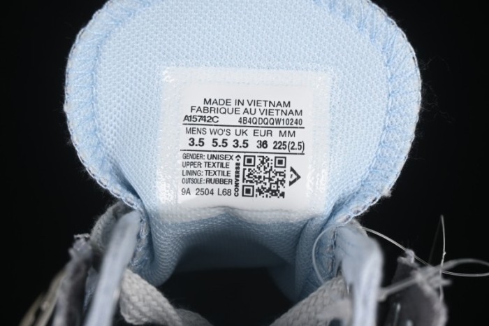 Converse Chuck 70 Low Feng Chen Wang Collaboration Deconstructed Canvas Sneakers - A15742C