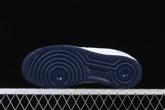 Nike Air Force 1'07 Low White Blue Casual Sneakers - ZH0316-119