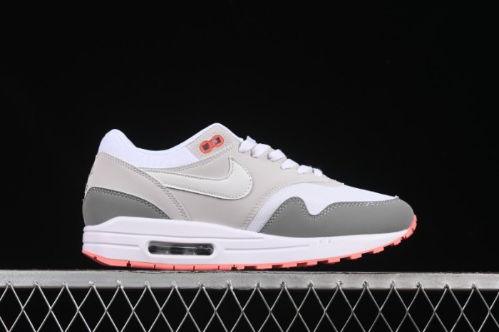 Nike Air Max 1 Retro Running Shoes with Half-Sole Air Cushion - 599820-100