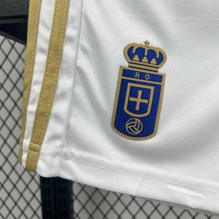 25/26 Kids Real Oviedo Home Jersey