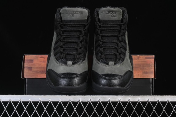 Nike Air Jordan 10 Retro Shadow Grey Basketball Shoes - HJ6779-001