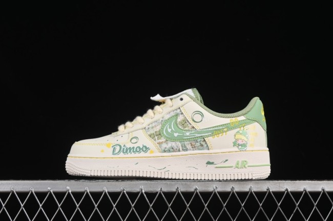 Nike Air Force 1'07 Low Bubble Mart Dimoo Casual Sneakers - FJ7740-110